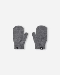 Merino Wool Blend Knit Mittens - Sumppu