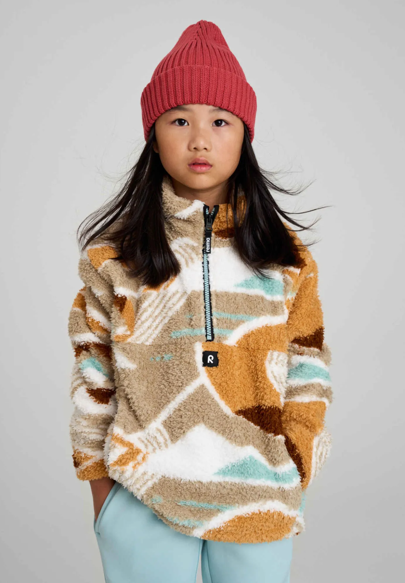 Sherpa Fleece Anorak Jacket - Turkikas