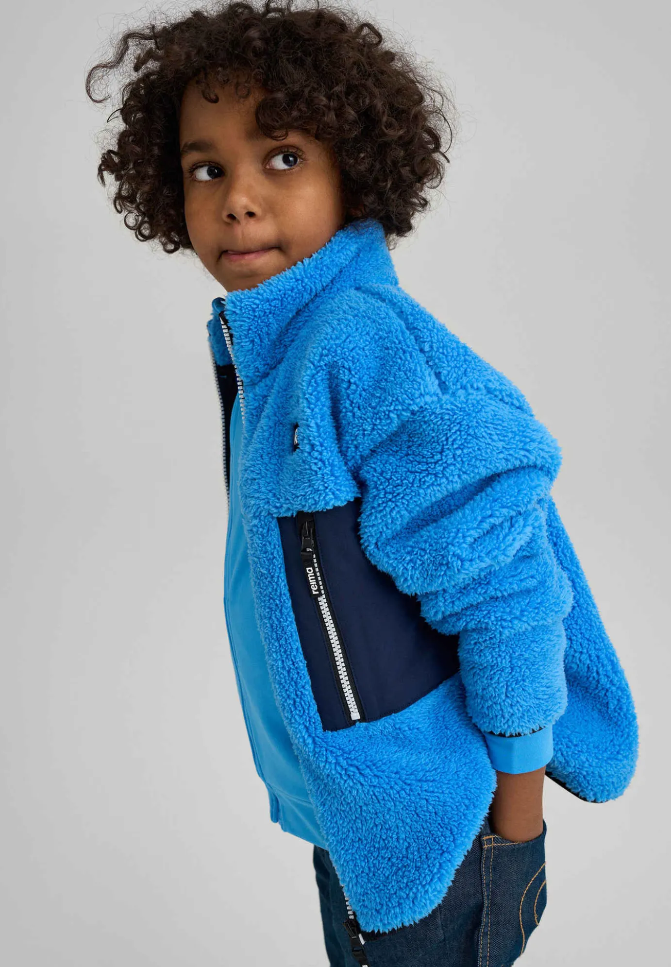 Sherpa Fleece Full-Zip Jacket - Turilas